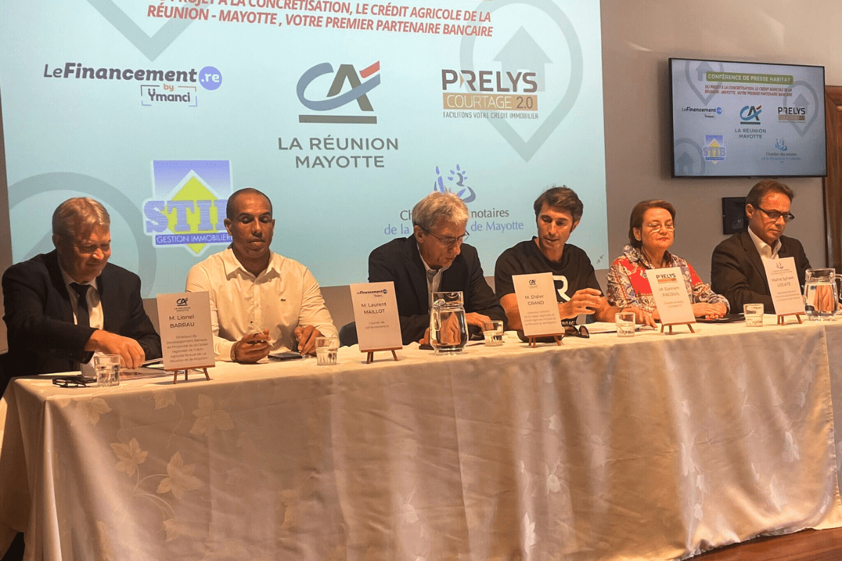 Conférence de presse Crédit Agricole de La Réunion